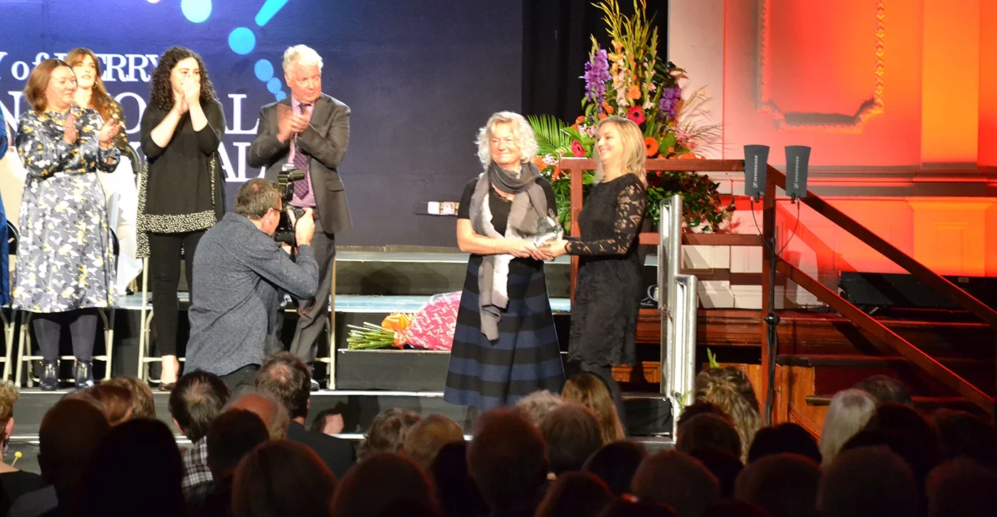 Solheimkoret tok pris i Derry (Fotograf: Magnar)